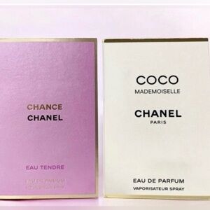 CHANEL Chance Eau Tendre & Coco Mademoiselle Perfume Duo